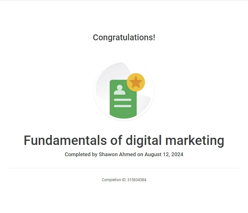 Fundamentals of digital marketing By Shawon Ahmed