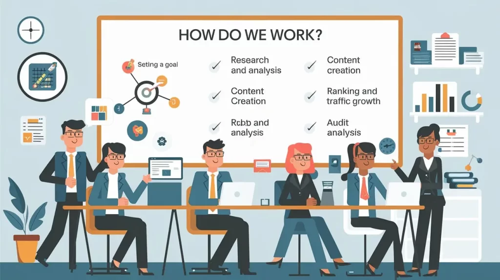 How do we work ( White Hat SEO Services )